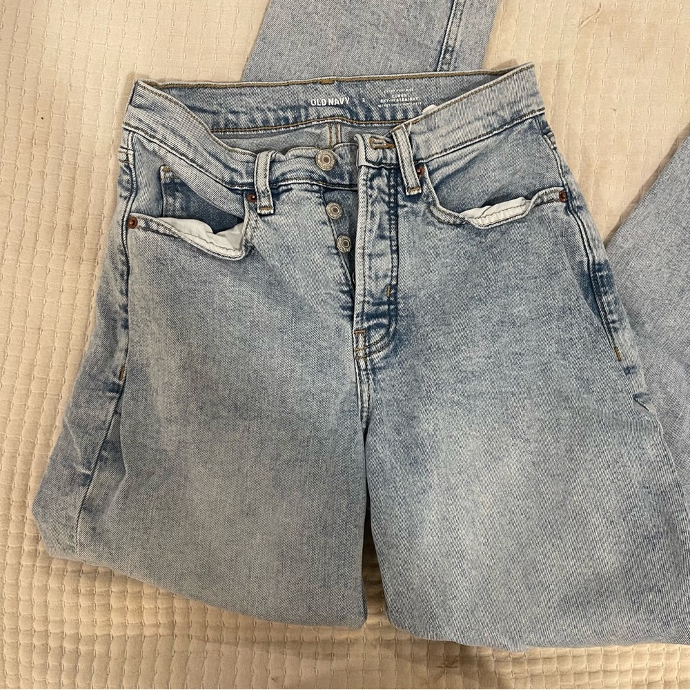 Old Navy Jeans Curvy Ski Hi Straight